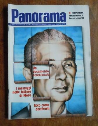 PANORAMA - SETTIMANALE - 1978- Brigate Rosse, Aldo Moro, P. …