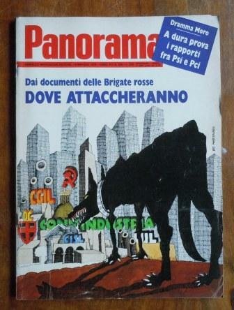 PANORAMA - SETTIMANALE - 1978- Brigate Rosse, Aldo Moro, P. …