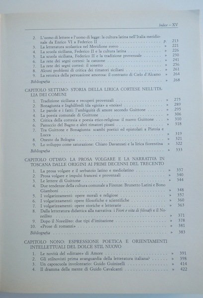 STORIA DELLA CIVILTA' LETTERARIA ITALIANA - VOL. 1 DALLE ORIGINI …