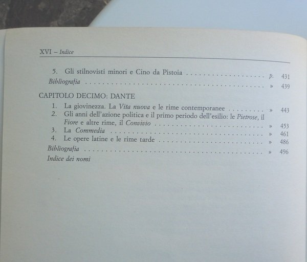STORIA DELLA CIVILTA' LETTERARIA ITALIANA - VOL. 1 DALLE ORIGINI …