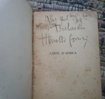 CANTI D'AFRICA - CON DEDICA AUTOGRAFA - ILLUSTRAZIONI DI MELANDRI