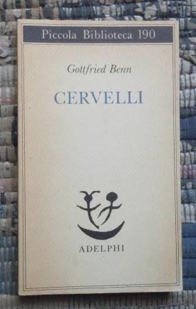 CERVELLI - CON UN SAGGIO DI ROBERTO CALASSO