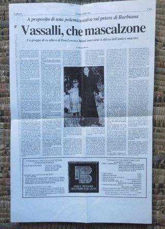DALLA PARTE DELL'ULTIMO - VITA DEL PRETE DON LORENZO MILANI
