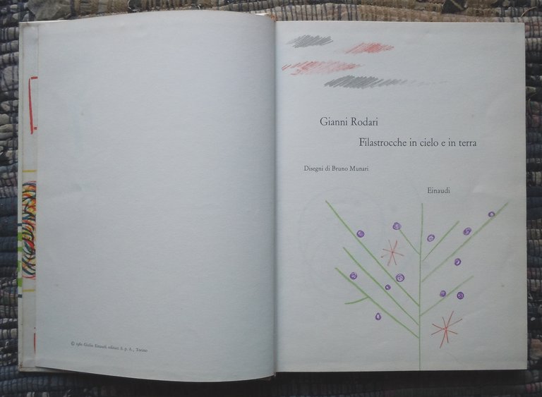 FILASTROCCHE IN CIELO E IN TERRA - PRIMA EDIZIONE - …