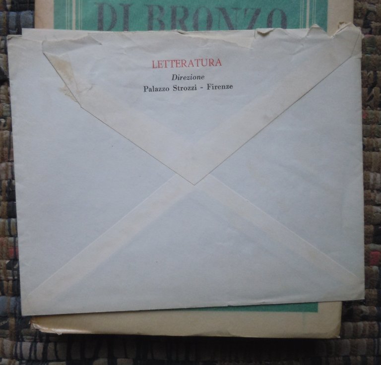 I CAVALLI DI BRONZO + UNA LETTERA AUTOGRAFA AL PROF. …