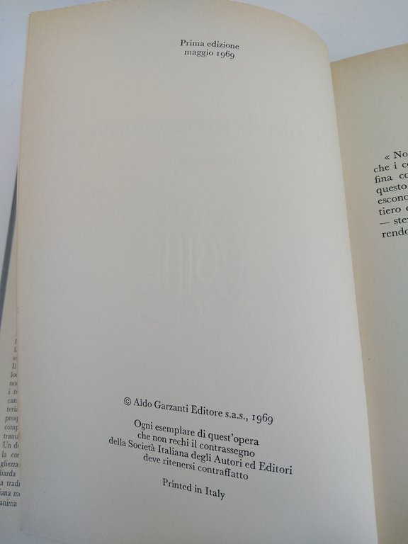 IL FILO DI MEZZOGIORNO - PRIMA EDIZIONE 1969