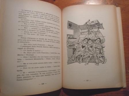 IL VIAGGIO DELLA FRECCIA AZZURRA - COPERTINA DEL PITTORE VINICIO …