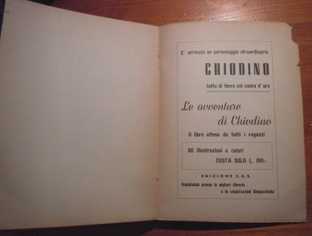 IL VIAGGIO DELLA FRECCIA AZZURRA - COPERTINA DEL PITTORE VINICIO …