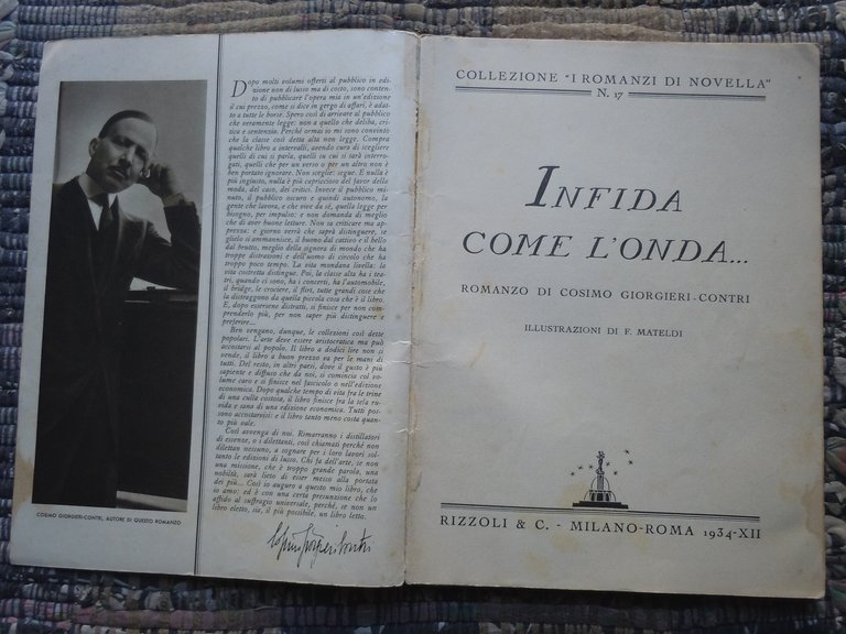 INFIDA COME L'ONDA - ROMANZO + UNA NOVELLA DI RAFFAELE …