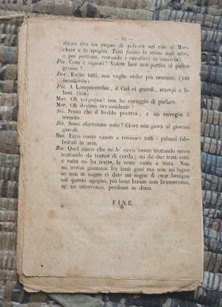 LA VILLANA DI LAMPORECCHIO - LA BACCHETTONA - GINEVRA DEGLI …
