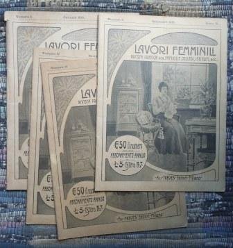 LAVORI FEMMINILI - RIVISTA PRATICA PER FAMIGLIE, COLLEGI, ISTITUTI, ECC.