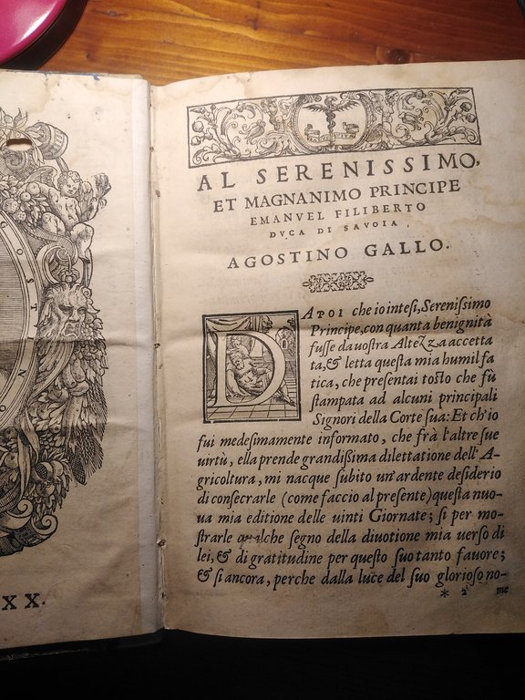 LE VINTI GIORNATE DELL'AGRICOLTURA ET DE' PIACERI DELLA VILLA DI …