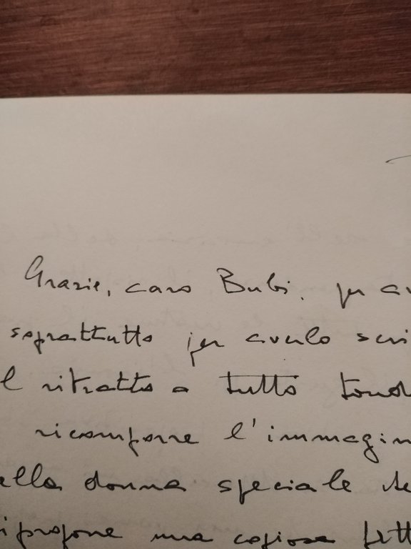 MARCELLA ( + UNA LETTERA MANOSCRITTA, UN BIGLIETTO ED UN …