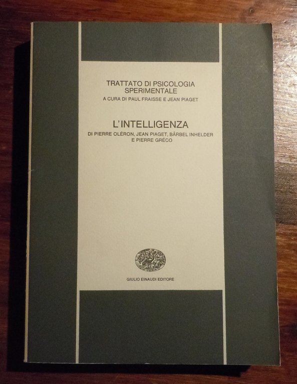TRATTATO DI PSICOLOGIA SPERIMENTALE - 9 VOLUMI EINAUDI 1972-1979