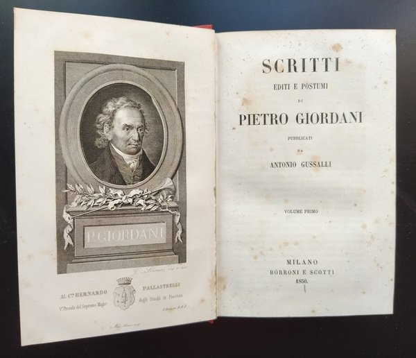 Scritti editi e postumi. Appendice alle opere. Pubblicati da Antonio …