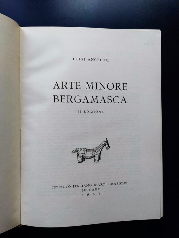 Arte minore bergamasca. II edizione.