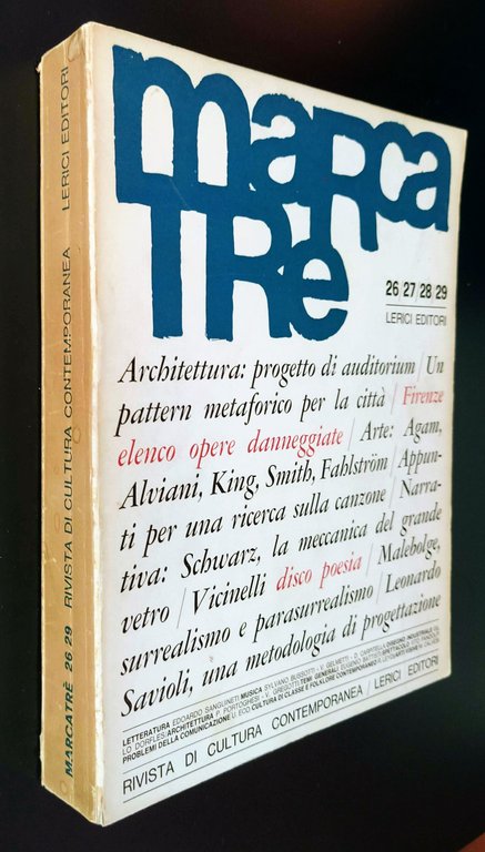 Marcatre. Rivista di cultura contemporanea. 26/27/28/29.