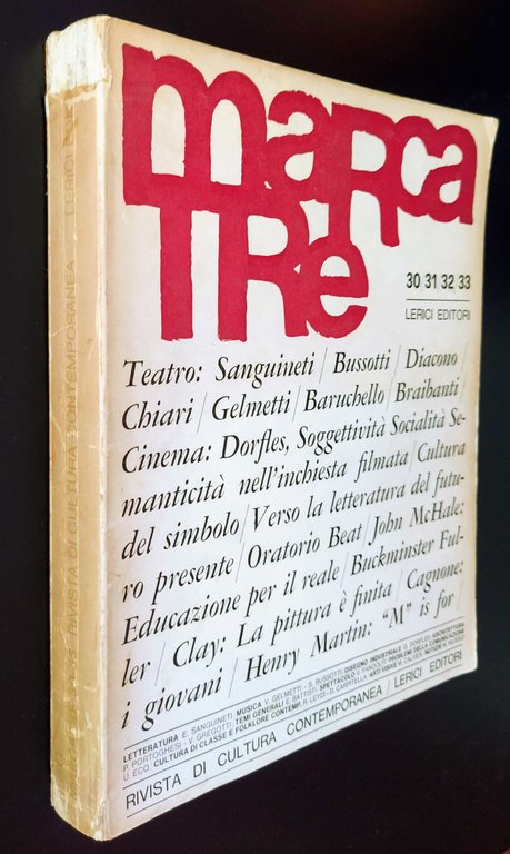 Marcatre. Rivista di cultura contemporanea. 30/31/32/33.