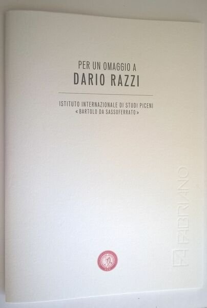 Per un omaggio a Dario Razzi