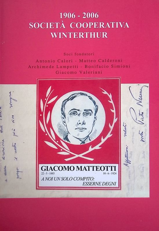 1906-2006 Società cooperativa Winterthur | Immagine principale