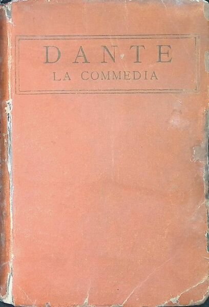 Dante La commedia con un discorso di Giuseppe Mazzini