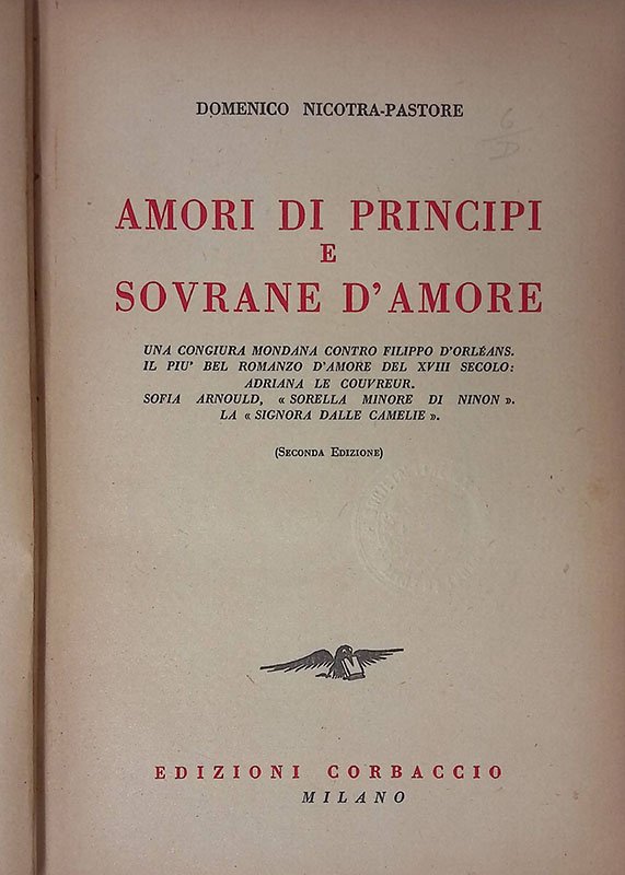 Amori di principi e sovrane d'amore