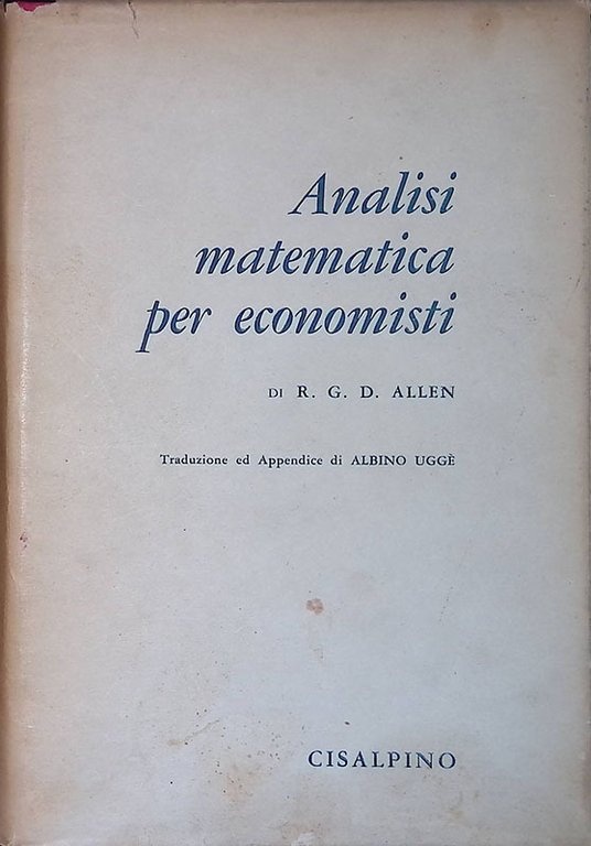 Analisi matematica per economisti