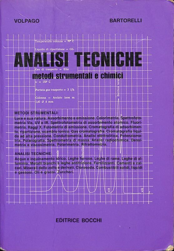 Analisi tecniche metodi strumentali e chimici