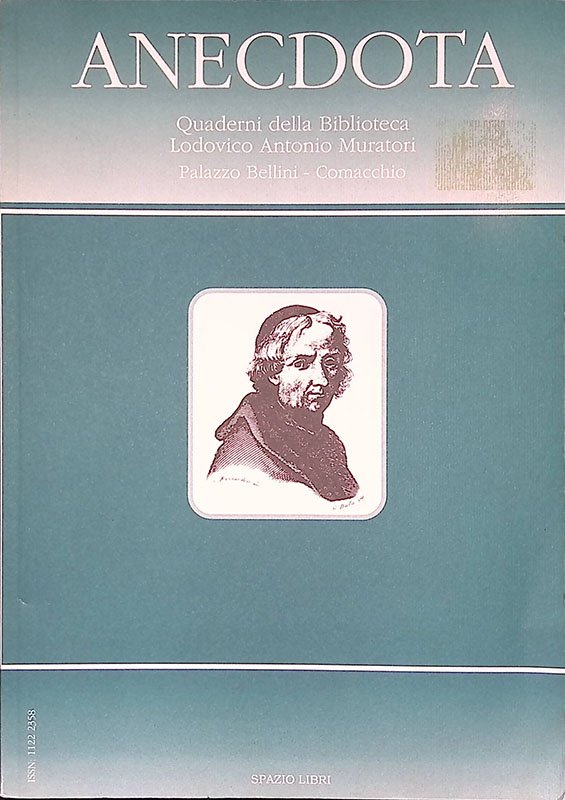 Anecdota. Quaderni della biblioteca Lodovico Antonio Muratori. Palazzo Bellini - … | Immagine principale