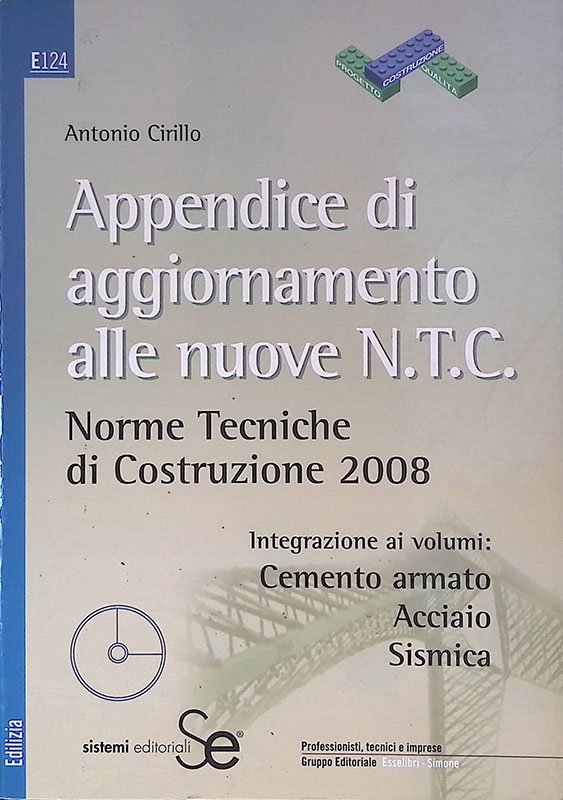 Appendice di aggiornamento alle nuove NTC. Norme tecniche di costruzione … | Immagine principale