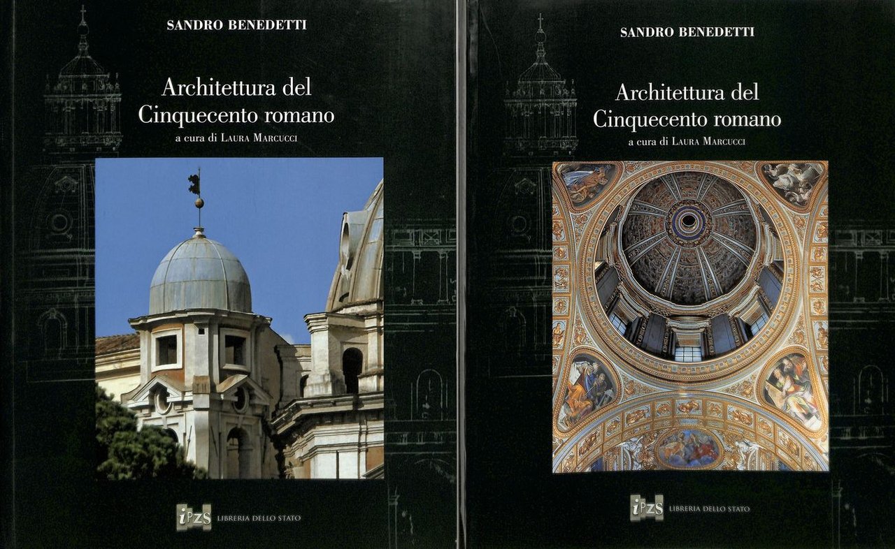 Architettura del cinquecento romano. Due volumi | Immagine principale