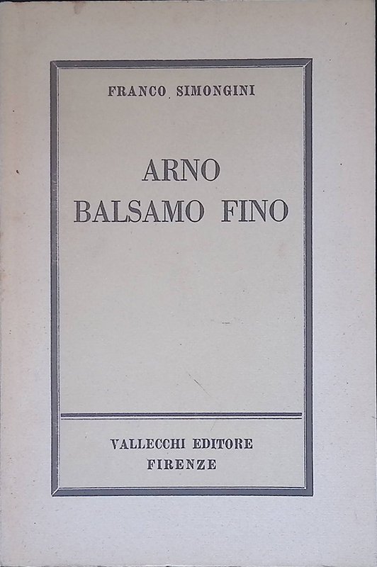Arno Balsamo Fino | Immagine principale