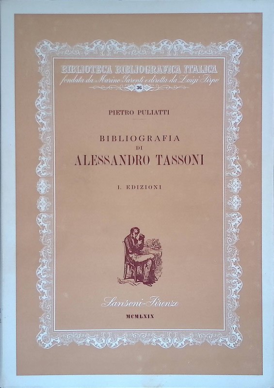 Bibliografia di Alessandro Tassoni. I. Edizioni | Immagine principale
