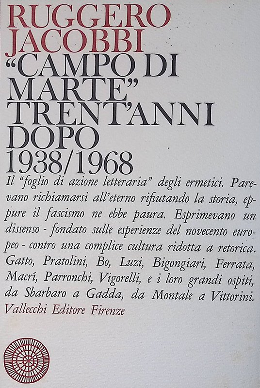 Campo di Marte, trent'anni dopo 1938-1968 | Immagine principale