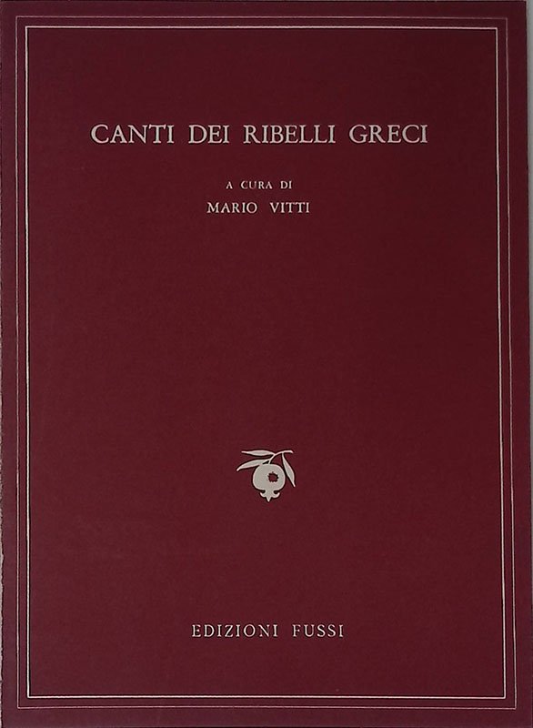 Canti dei ribelli greci