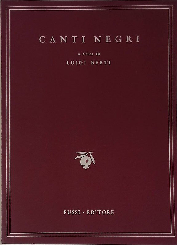 Canti negri