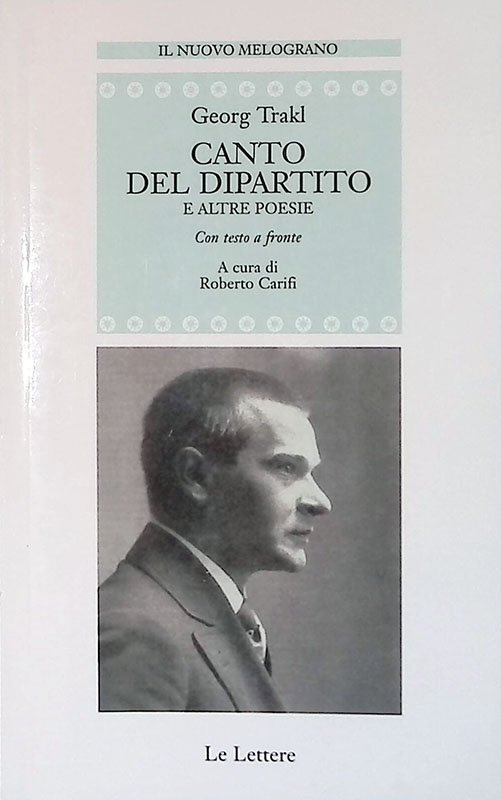 Canto del dipartito e altre poesie