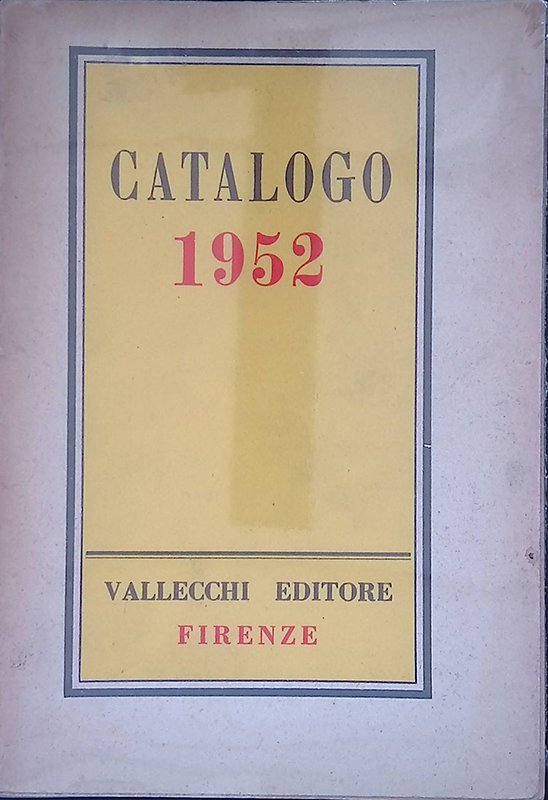 Catalogo Vallecchi 1952