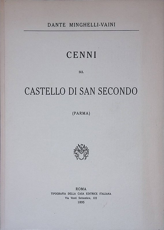 Cenni sul castello di San Secondo. Parma | Immagine principale