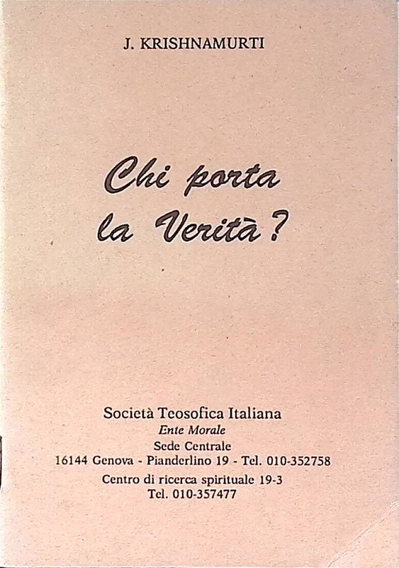 Chi porta la verità? | Immagine principale
