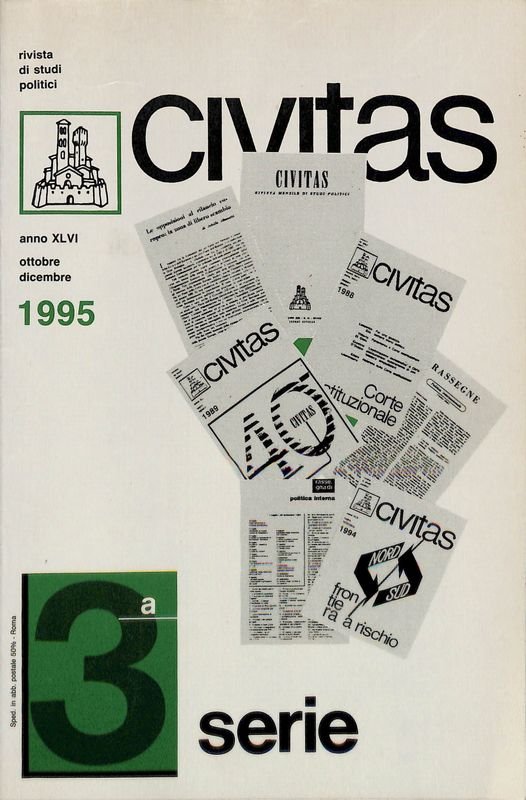 Civitas. Rivista di studi politici. Ottobre-dicembre 1995 | Immagine principale