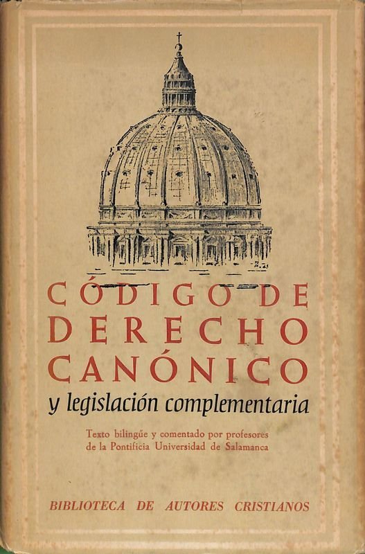 Codigo de Derecho Canonico y legislacion complementaria