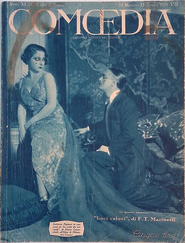 Comoedia. Anno XI n.3, 15 marzo - 15 aprile 1929