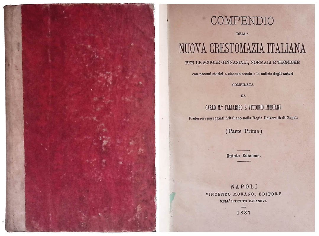 Compendio della nuova crestomazia italiana Parte Prima. Per le scuoe … | Immagine principale