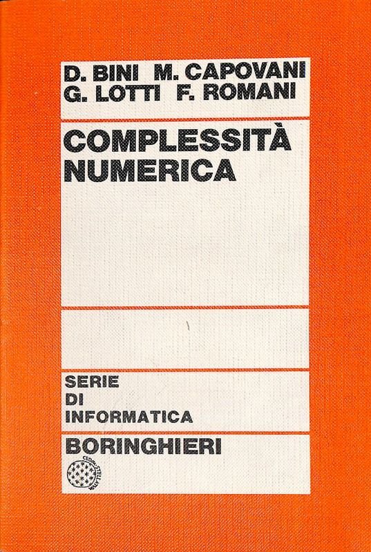 Complessità numerica