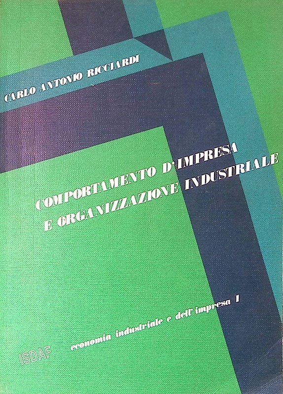 Comportamento d'impresa e organizzazione industriale | Immagine principale