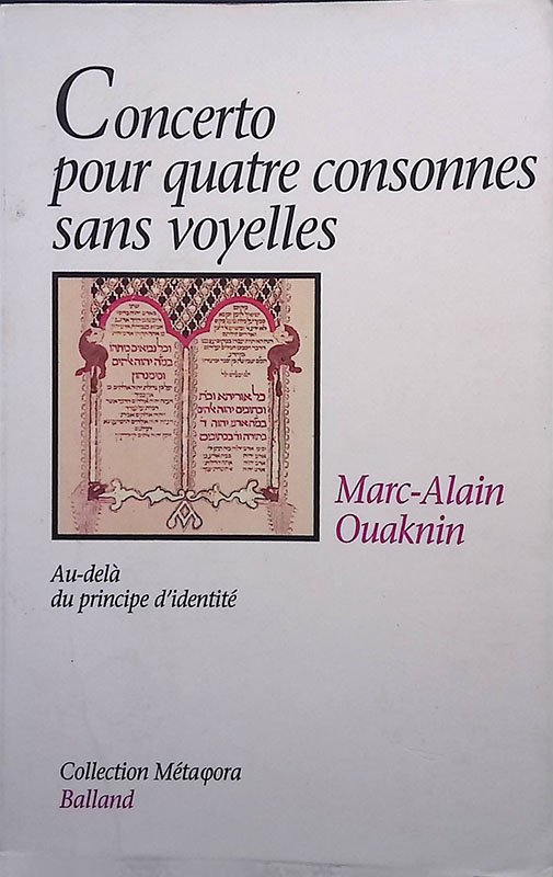 Concerto pour quatre consonnes sans voyelles