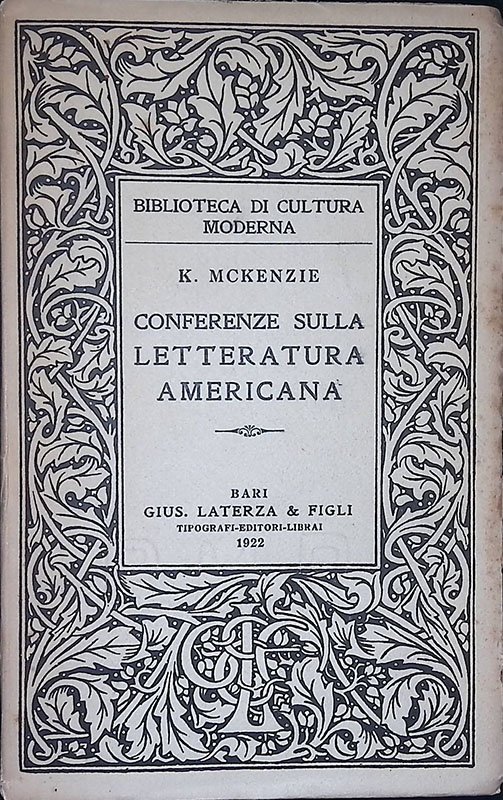 Conferenze sulla letteratura americana | Immagine principale