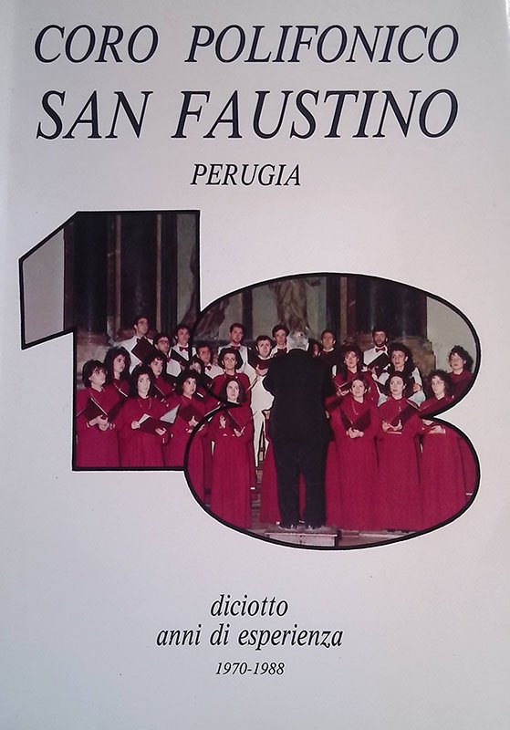 Coro Polifonico San Faustino Perugia. Diciotto anni di esperienza 1970-1988 | Immagine principale