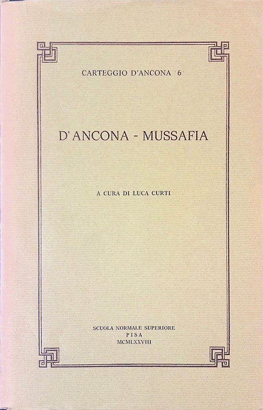 D'Ancona - Mussafia